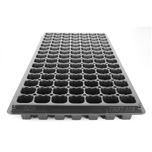 Plug Tray 105 Cell (29cc - 539x265x48mm) Black [38]
