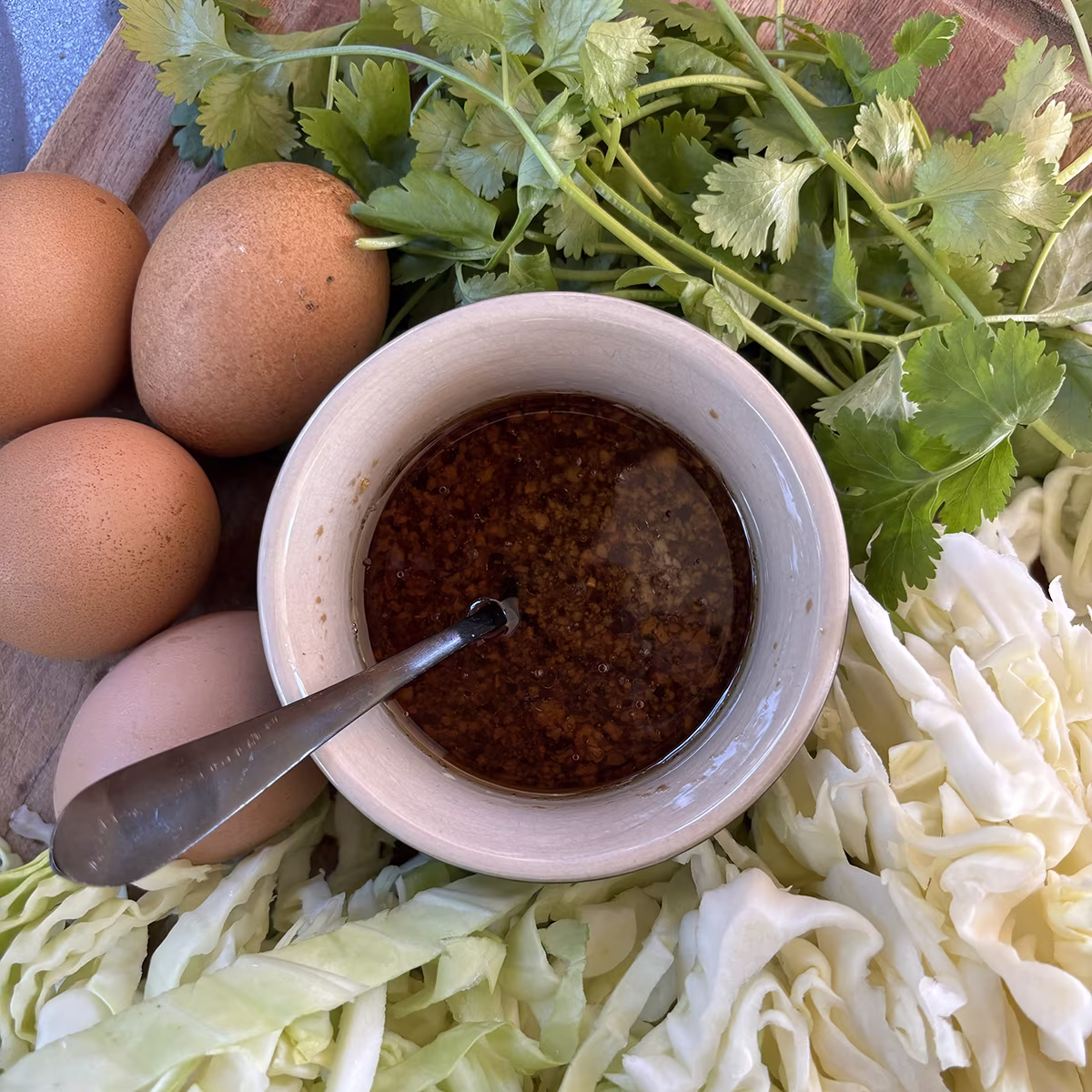 Spring Roll in a Bowl