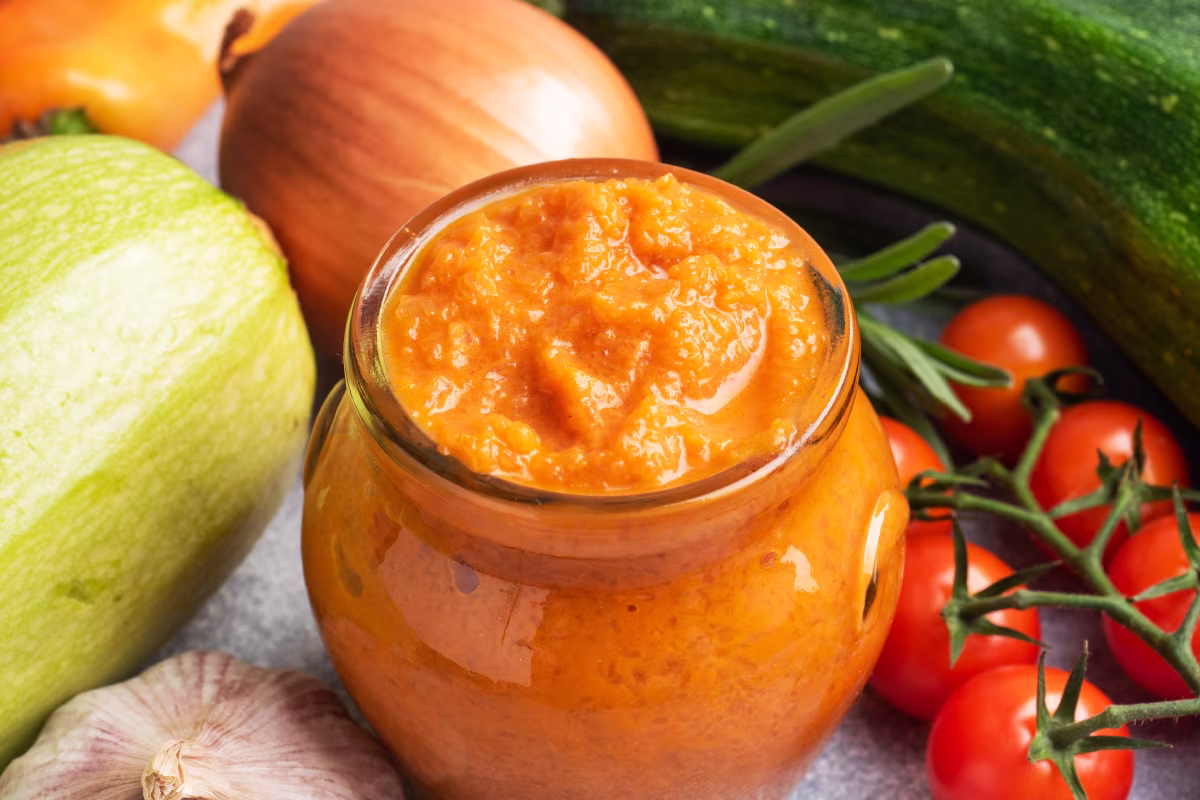 Summer garden pasta sauce