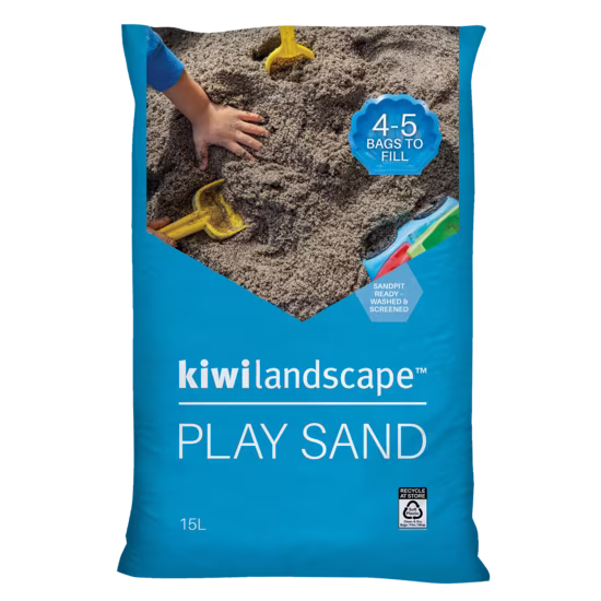 Kiwi Landscape Washed Play Sand 15L