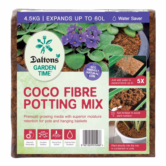 Daltons Garden Time Coco Fibre Potting Mix