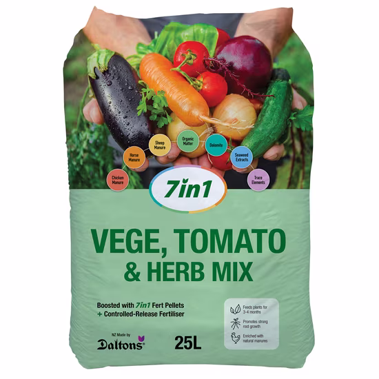 7in1 Vege Herb Tomato Mix 25L