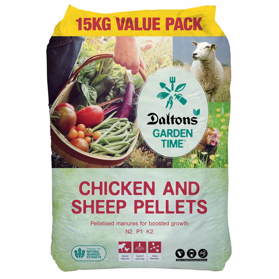 Garden Time Chicken and Sheep Pellets 15kg