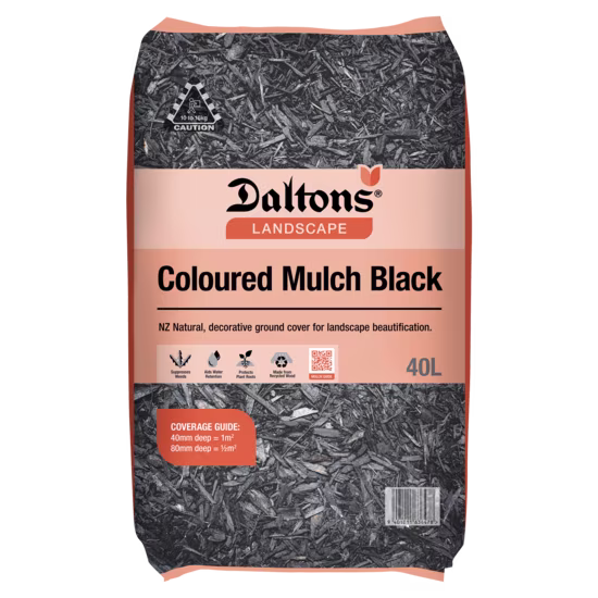 Daltons Landscape Coloured Mulch Black 1600x1600px