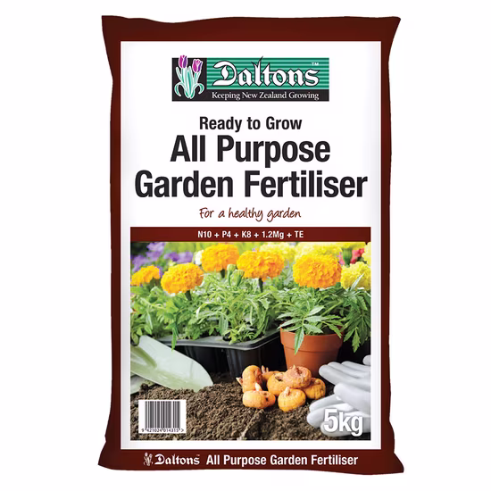 Prof All Purpose Garden Fert 5kg vis Flat
