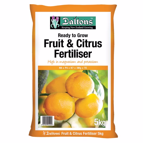 Prof Fruit and Citrus Fert 5kg vis Flat